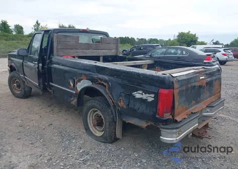 1997 Ford F-250 Xl from USA, damaged, VIN 1FTHF26H0VEB57077
